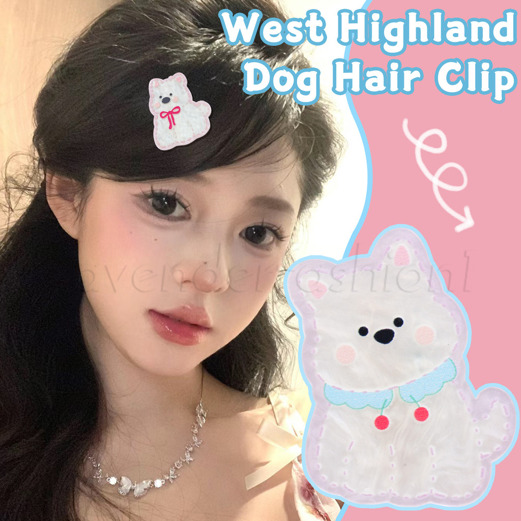 กิ๊บติดผมการ์ตูน น่ารักสุนัขด้านข้างเรียบคลิป-สําหรับสาว น่ารัก ลูกสุนัขกิ๊บ-แฟชั่น, หลากสี, หวาน-เครื่องมือแต่งหน้า-อุปกรณ์ผมชม. หูฟัง ของขวั