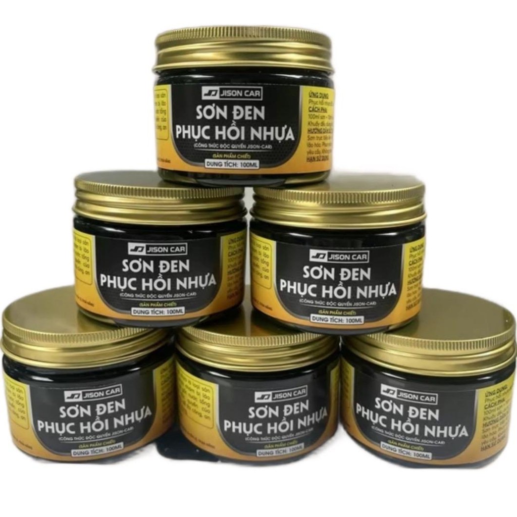 Jison black color คืนพลาสติกหยาบ - ปกป้องและดูแลพลาสติกหยาบได้อย่างมีประสิทธิภาพ