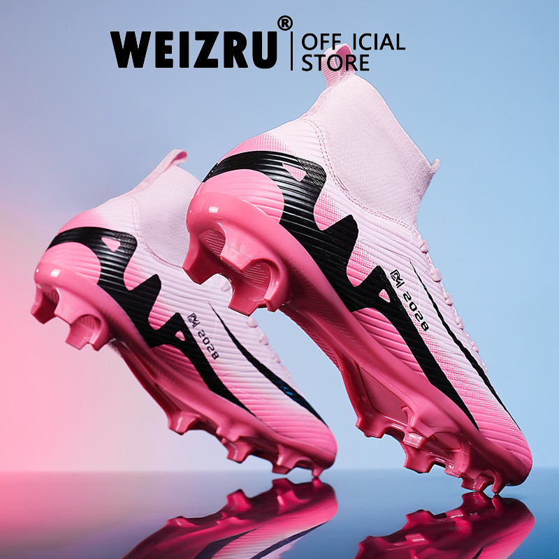 WEIZRU-【 COD จัดส่งภายใน 24 ชั่วโมง 】 เด็ก/ผู้ใหญ่FGรองเท้าฟุตบอล ใหม่ รองเท้าสตั๊ด รองเท้าฟุตบอลที่ราคาถูกที่สุดในนี้