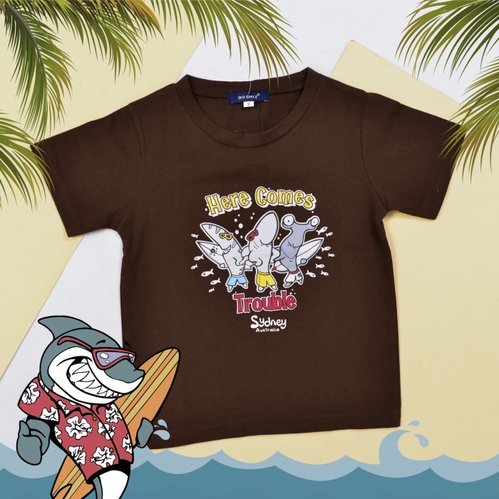 Bobobear เสื้อยืดเด็กชาย Australia Series 11