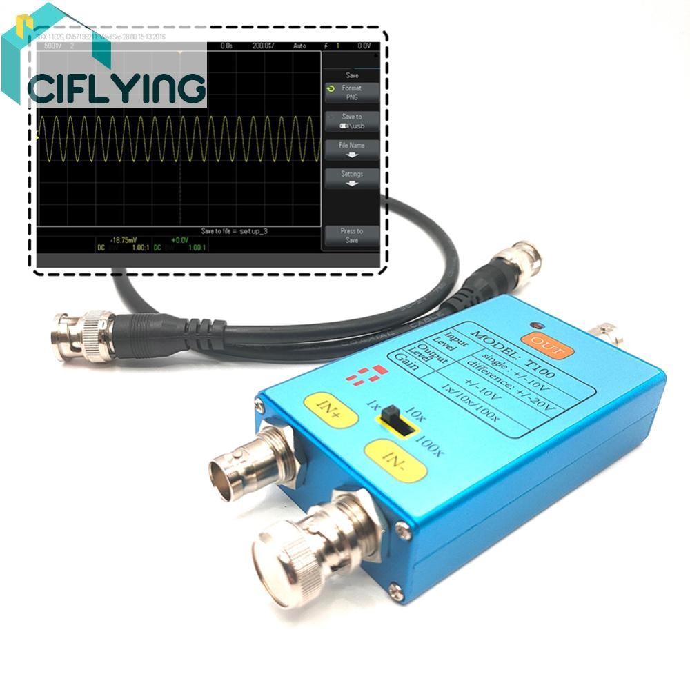 10m Oscilloscope Bandwidth Low Noise Differential Probe สําหรับวิศวกรอิเล็กทรอนิกส์ [Ciflying.th]