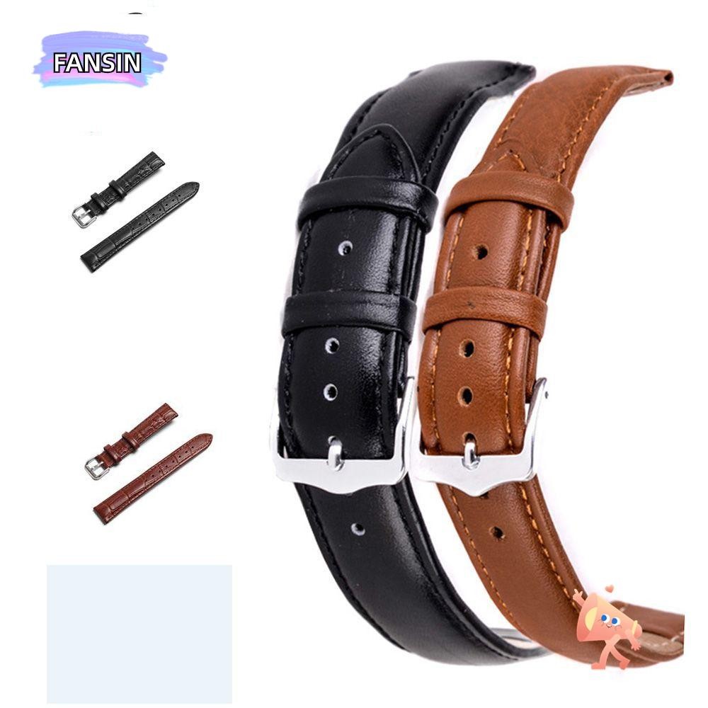 Fansin 16mm 20mm 22mm สายนาฬิกา Universal Steel Buckle Soft Sports Belt