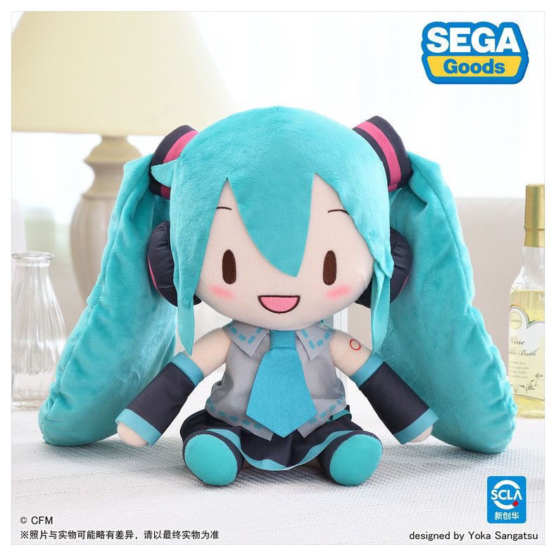 Sega VOCALOID Hatsune Miku fuwa petit L ตุ๊กตาตุ๊กตา fu Formula Plush