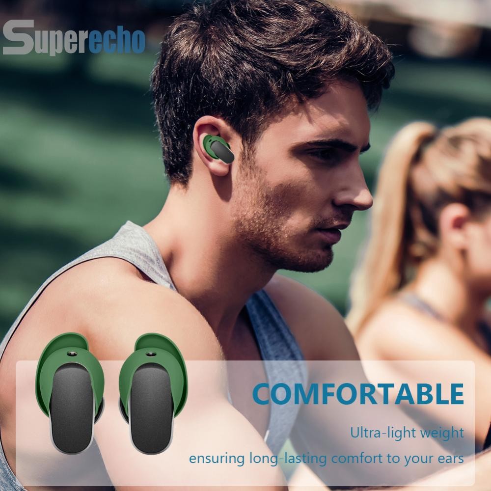 เคล็ดลับหูซิลิโคน 3 คู่สําหรับ Bose QuietComfort Ultra Earbuds [superecho.th]