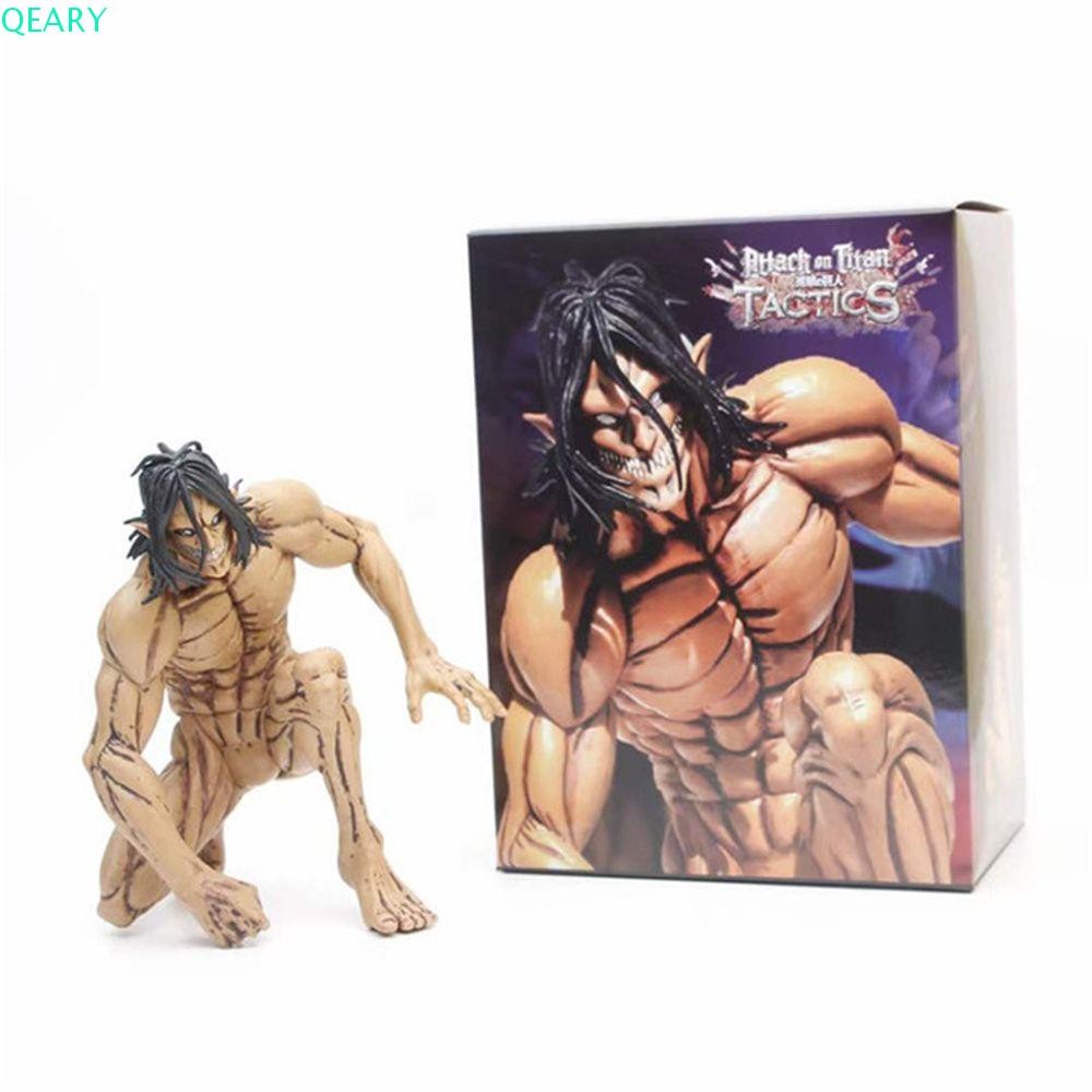 Qeary Eren Yeager Action Figure Japan 15CM PVC Collection POP UP PARADE Attack Titan