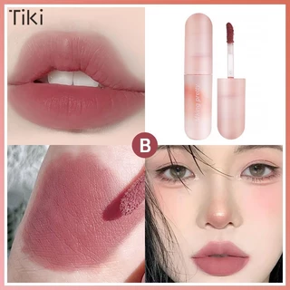 ลิปจิ๋ว ลิปสติก ลิปสติก แบบจุ่ม เนื้อแมตต์ กํามะหยี่ สีนู้ด ธรรมชาติ กันน้ำ ไม่หลุด สีสวย 6 เฉดสี