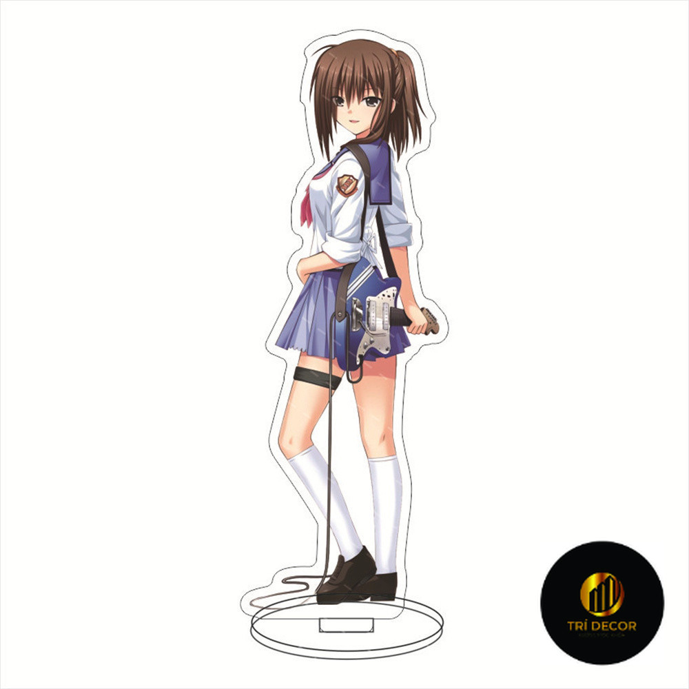 พวงกุญแจ สแตนดี้แองเจิลเต้น! Nakamura Yuri Tachibana Kanade Shiina ศึกษาและการตกแต่งโต๊ะทํางาน