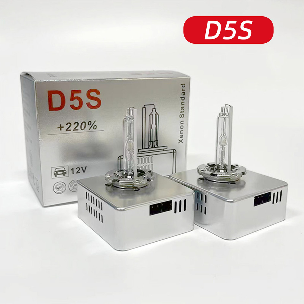 2 ชิ้น D5S หลอดไฟ Super Bright Super Bright D5S 6000K 35W 12V Xenon HID หลอดไฟไฟหน้า