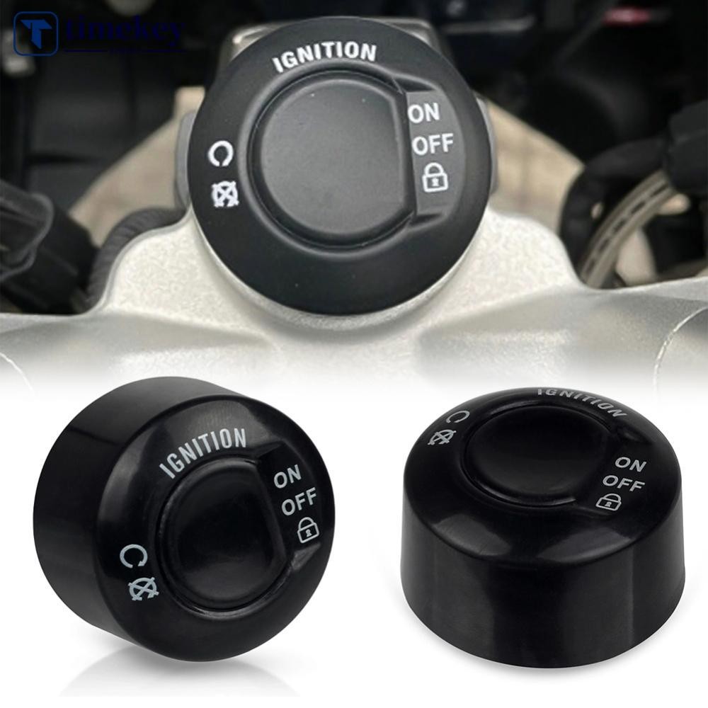 TME รถจักรยานยนต์ One-key Start Switch ฝาครอบป้องกันยางอุปกรณ์เสริมสําหรับ BMW R1200GS/R1250GS ผจญภัย F850GS F750GS R1250R/RS/RT R1200R/RS/RT