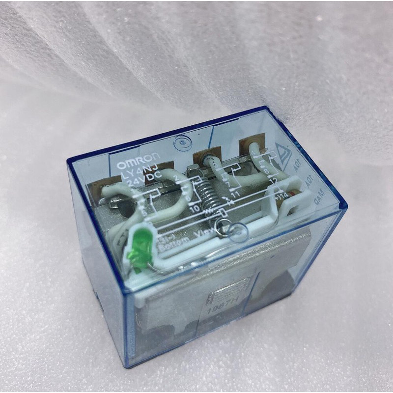 ของใหม่! รีเลย์ LY4N  12VDC. 24VDC 24VAC 110VAC 220VAC ขาเสียบ รีเลย์ งานแท้