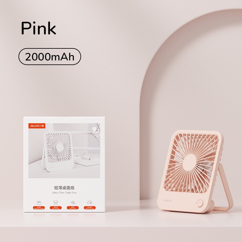 JisuLife Table Fan Life1 พัดลมพกพา พัดลมตั้งโต๊ะ ขนาดเล็ก USB ชาร์จ 4500 mAh ลมแรง แบตเตอรี่ขนาดเล็ก สำหรับหอพัก สำนักงาน กลางแจ้ง ราคา ถูกที่สุด ดีลบีเคเค แกลเลอรีภาพที่ 9