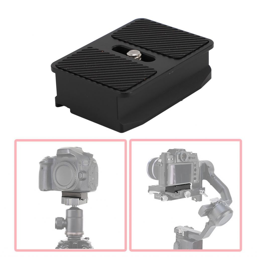 Stabilizer Quick Release Plate Finish Tripod Head Anti Slip Pad Pad สำหรับ Ronin Rs 2 3 Pro 4