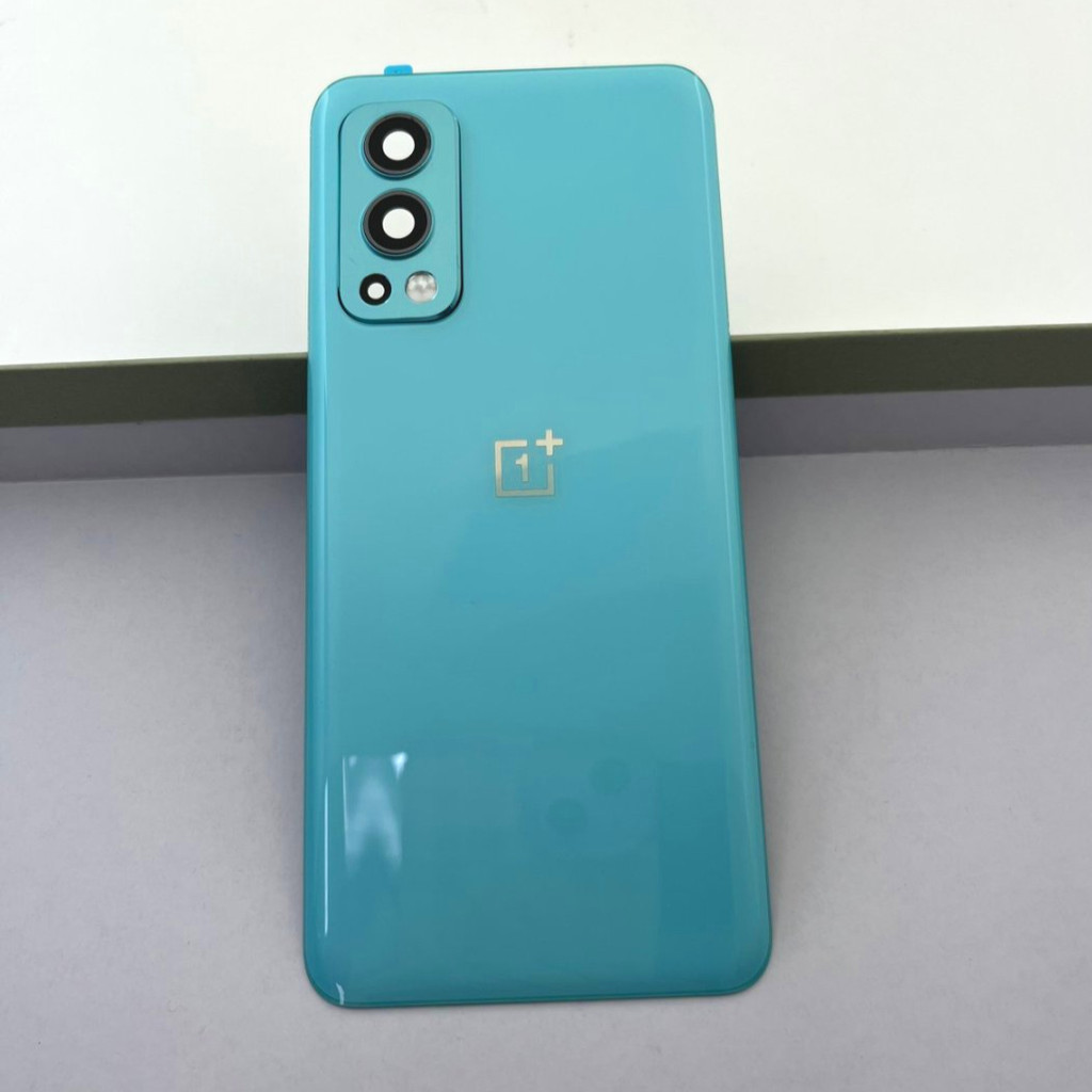 สําหรับ 1 + Nord2 แบตเตอรี่ด้านหลังประตูสําหรับ OnePlus Nord 2 5G DN2101 DN2103 ปกหลังพร้อมกรอบกล้อง