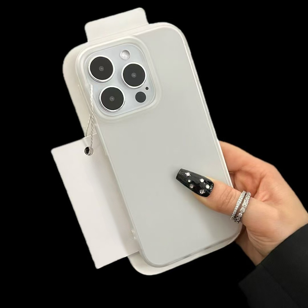 เคส ไอโฟน11 For iPhone 13 14 15 12 ProMax 7 8Plusเคสขุ่น XSMax XR เคสโทรศัพท์มือถืออะคริลิคใส กันกระแทก ส่งจากไทยสินค้า ราคา ถูกที่สุด ดีลบีเคเค แกลเลอรีภาพที่ 2