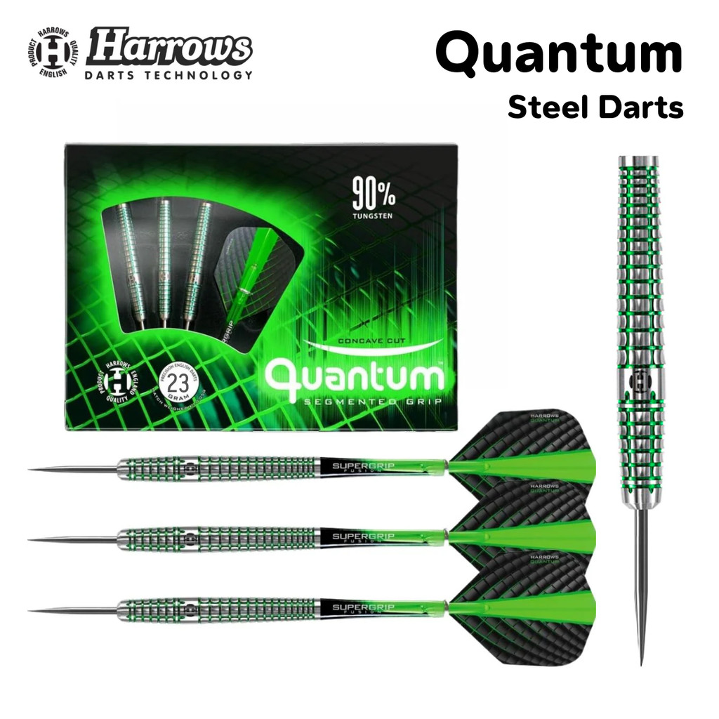 ลูกดอกปาเป้า Harrows Quantum Steel Darts 23g