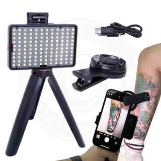 ไฟ LED Tattoo การถ่ายภาพ 52 มม. Cpl ลดแสงสะท้อนสําหรับเลนส์โทรศัพท์มือถือเข้ากันได้โทรศัพท์ใด ๆ ลบสะท้อนแสง