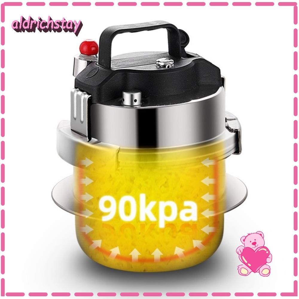 Exodus หม้อความดัน, 0.8L/1.2L/1.6L/2L สแตนเลสหม้อความดันขนาดเล็ก, มัลติฟังก์ชั่นไม่เคลือบทําอาหารหม้อความดันกลางแจ้ง Camping