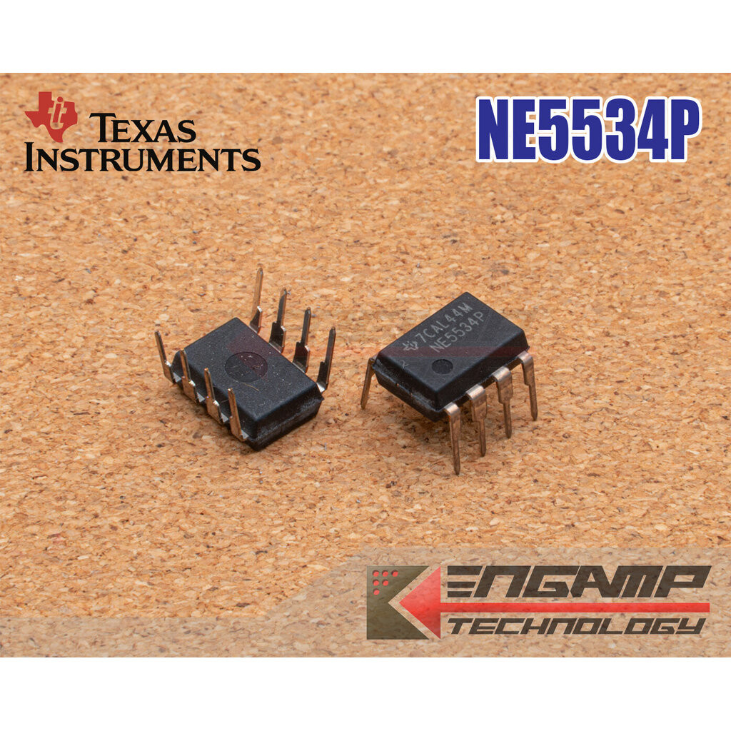 (1ตัว) [IC] NE5534P TEXUS Low Noise OP-AMP