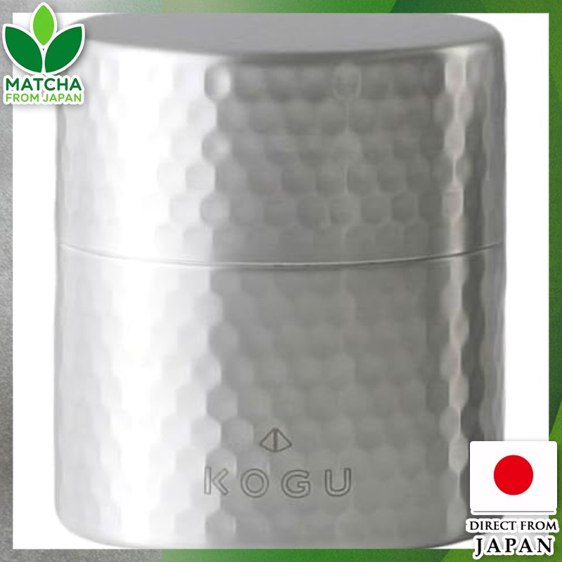 Kogu Teaware Container Canister Tea Canister [Made in Japan] เครื่องล้างจานปลอดภัยพร้อมฝาด้านในการปิ