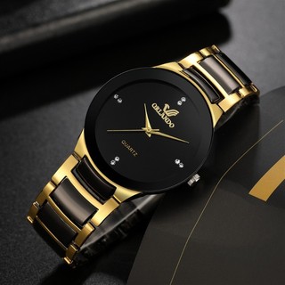 Men's Watch, Fashion Trend Business Elegant British Style Steel Belt Quartz Watch