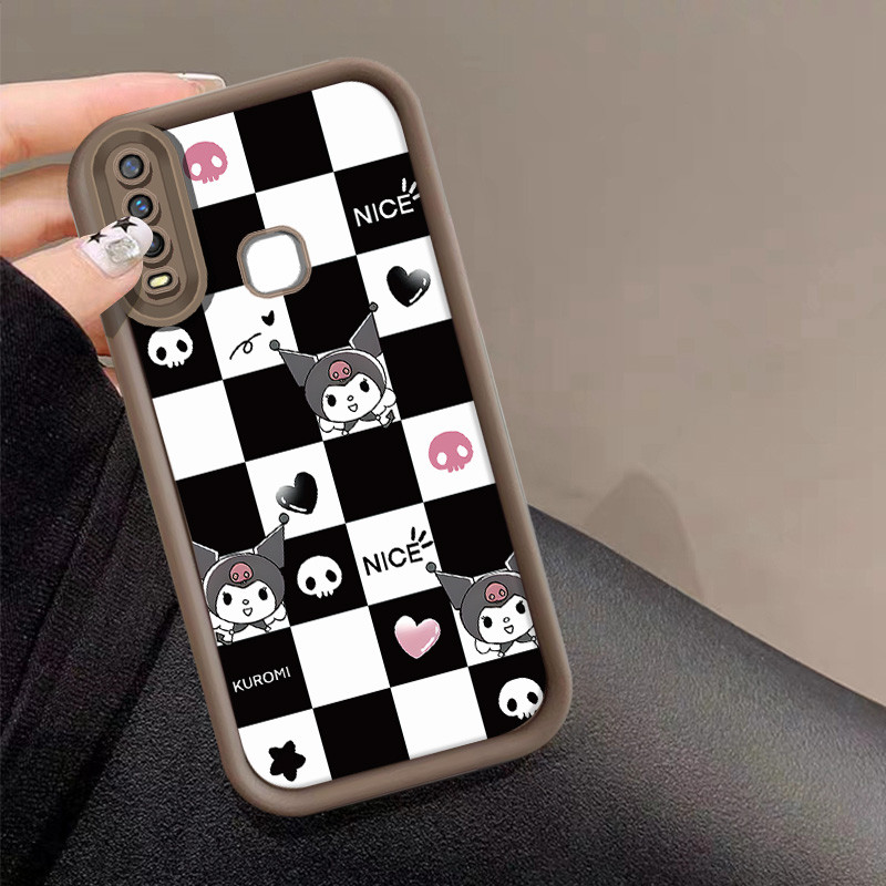 สีดําสีขาวตารางKuromiสําหรับOPPO A3 PRO A79 A53 A33 A7 A12S A5S A57 A77 A94 Reno 4F 5F 7Z 8Z Realme 