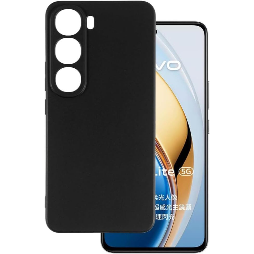 CASE VIVO V40 / V40 PRO / V40 LITE CASE SLIM MATTE BLACK DOFF PNEW