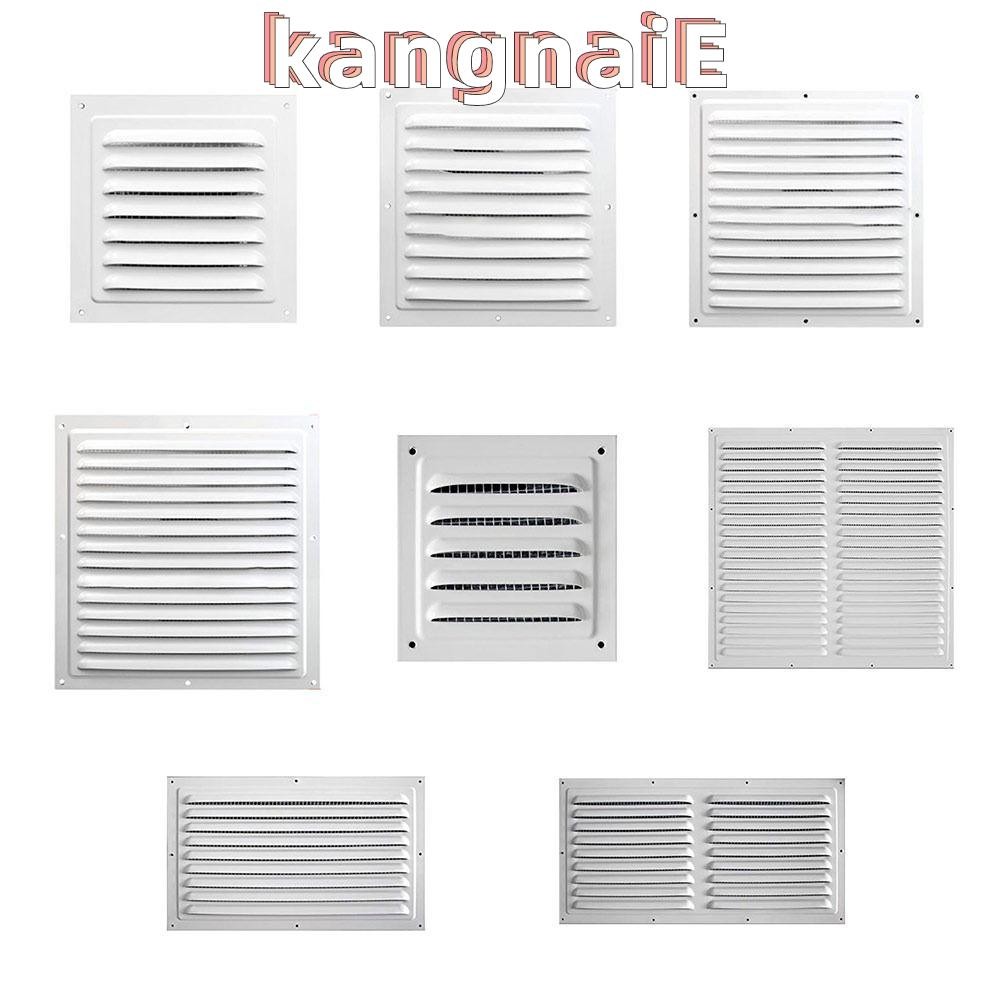 KANGNAI ฝาครอบช่องระบายอากาศอลูมิเนียม ขนาด 100/150/200/250/300/400 มม. สําหรับหน้าต่าง ระบายอากาศ/ดูดควัน