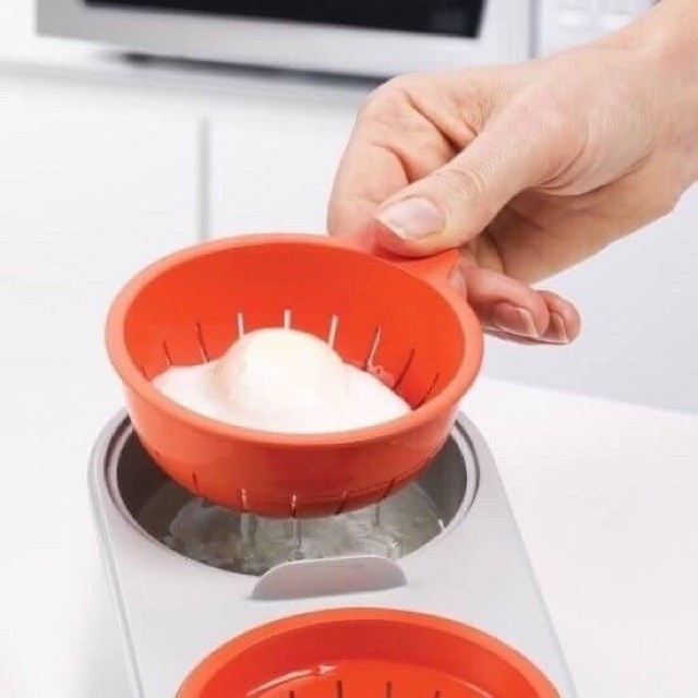 อุปกรณ์ทำไข่ดาวน้ำ ในไมโครเวฟ 🥮ไข่เบเนดิก ทำไข่ดาว อาหารเช้า (Egg Benedict) ทานกับแซนวิช