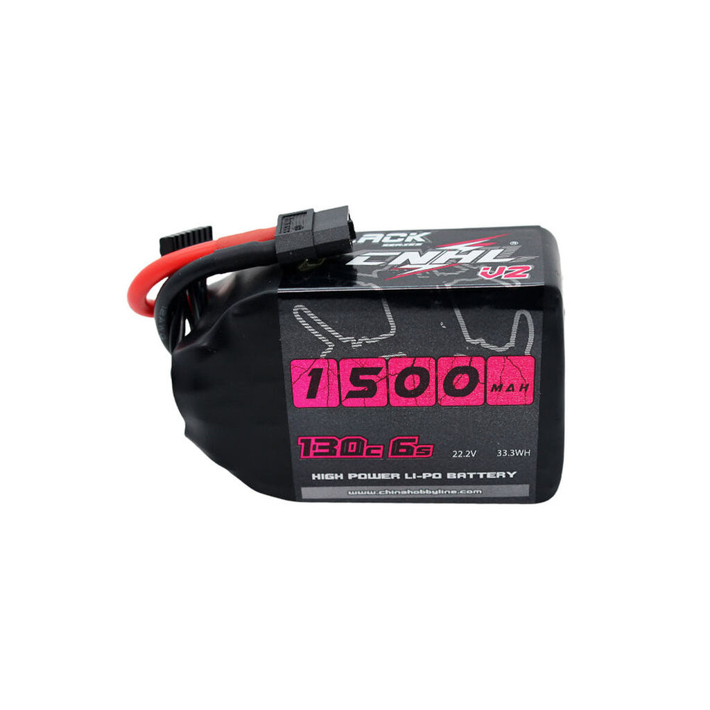 CNHL FPV Battery 22.2V 6S Speedy Pizza Series Pro & Black Series 1200-1500mAh 120C-150C Lipo with XT60 Plug