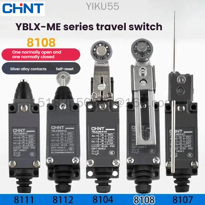 CHNT สวิตช์เดินทางจํากัด microswitchYBLX-ME8108 8104 8101 8111 8107 8112