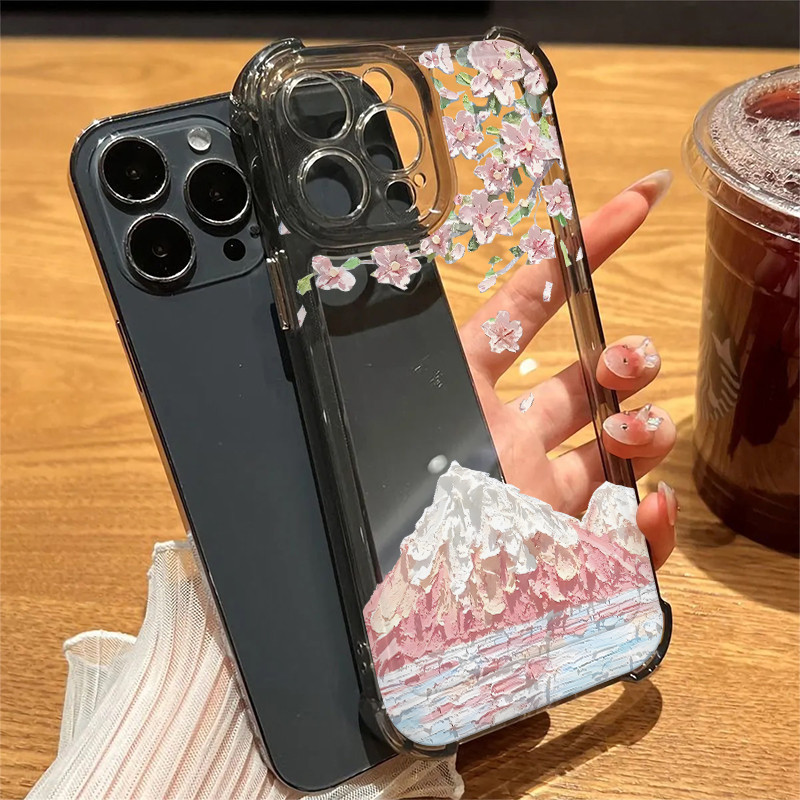 🌸GOOD🌸สี่มุมหนาป้องกันการตกเลนส์ป้องกันกรณีโทรศัพท์มือถือสำหรับ iPhone 16 15 14 13 12 11 ProMax X/XS XR XSMAX 7 8PLUS - รูปที่ 3