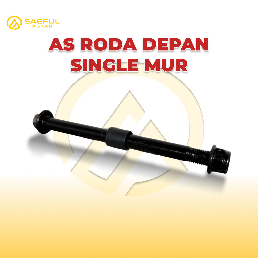 สีดํา Single Nut เพลาหน้าจักรยานไฟฟ้า Uwinfly, GODA, SeLis, Viar, Exotic, Pacific, United, Genio, Su