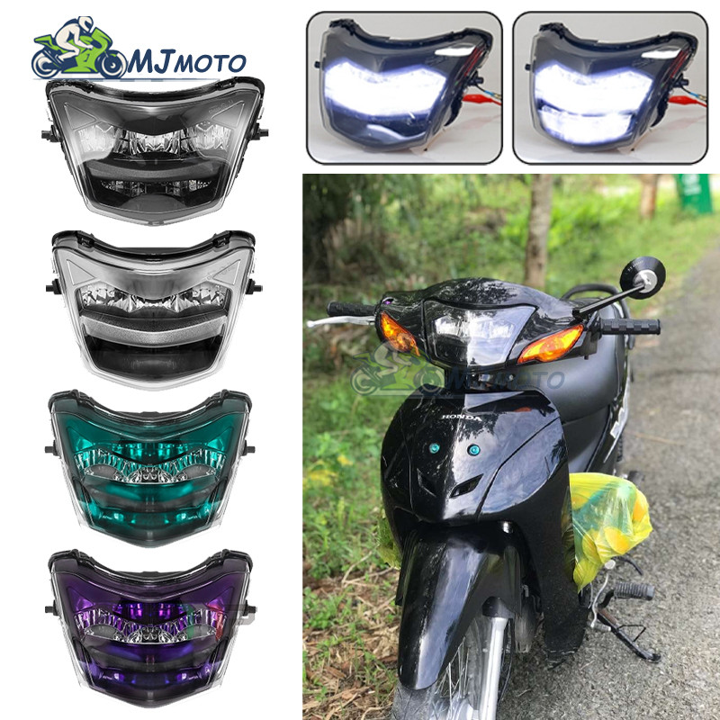 HONDA WAVE100R Wave 100 R W100R WAVE100 R LED ไฟหน้า PNP