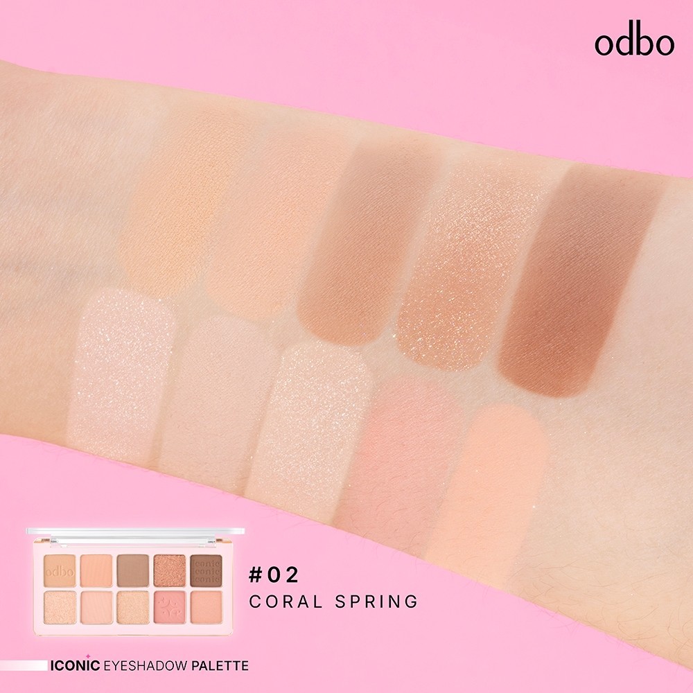 odbo Iconic Eyeshadow Palette