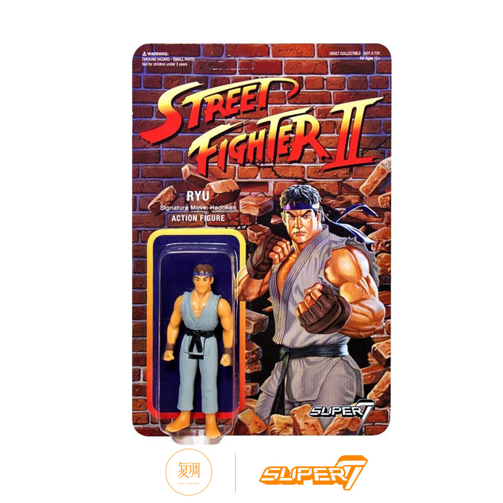 ในการสต็อก การ์ดสะสม Super7 Street Fighter 2 Champion Edition Akuma ขนาด 3.75 นิ้ว