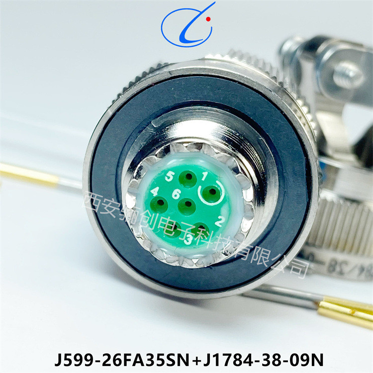 ขั้วต่อสายไฟชายหญิงหัว J599/26WA02SN J599/20WA02PN J1784/38-09W