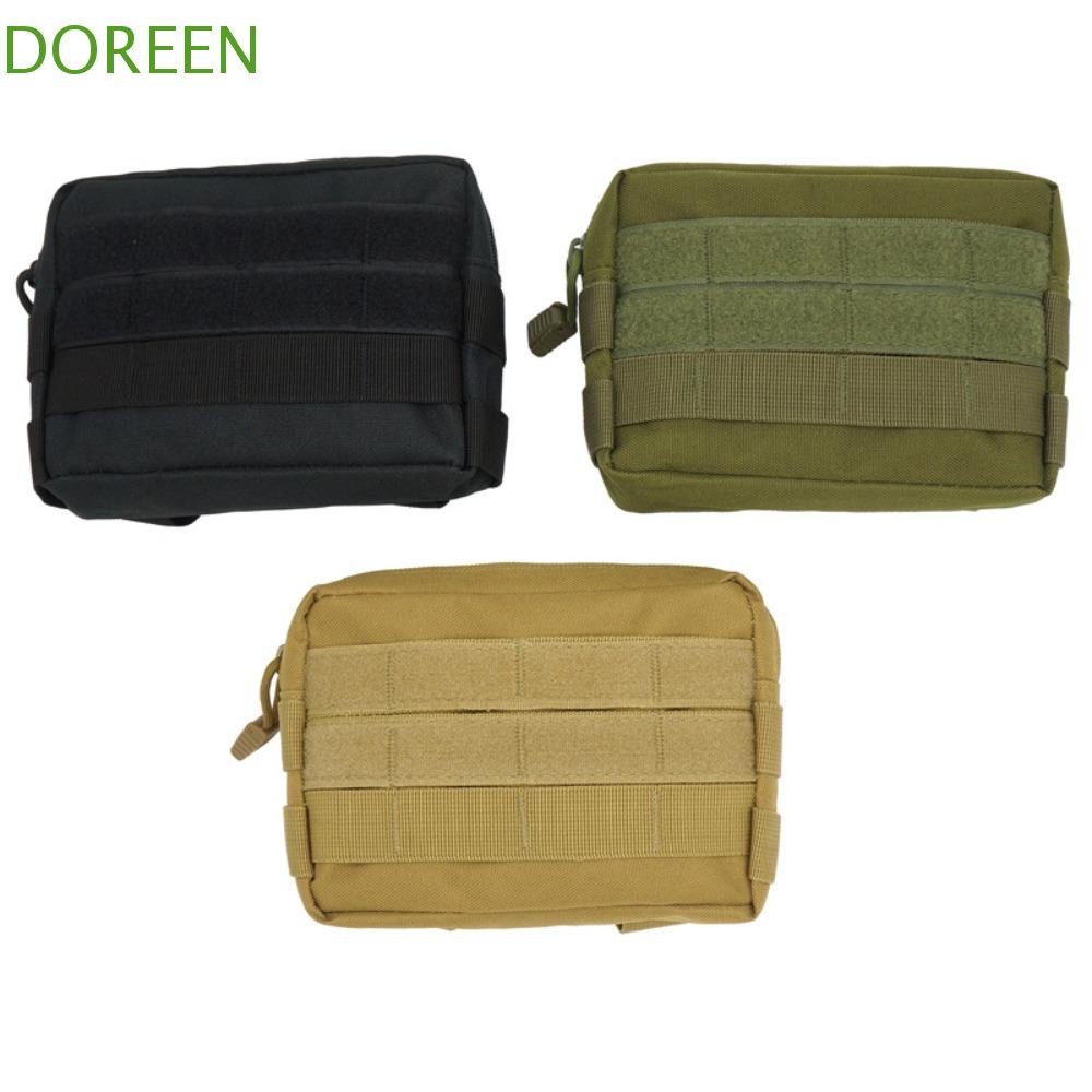 Doreen กระเป๋าคาดเอว Camouflage EDC เครื่องมือกลางแจ้ง Camping Mountain Climbing Hiking Phone Pouch