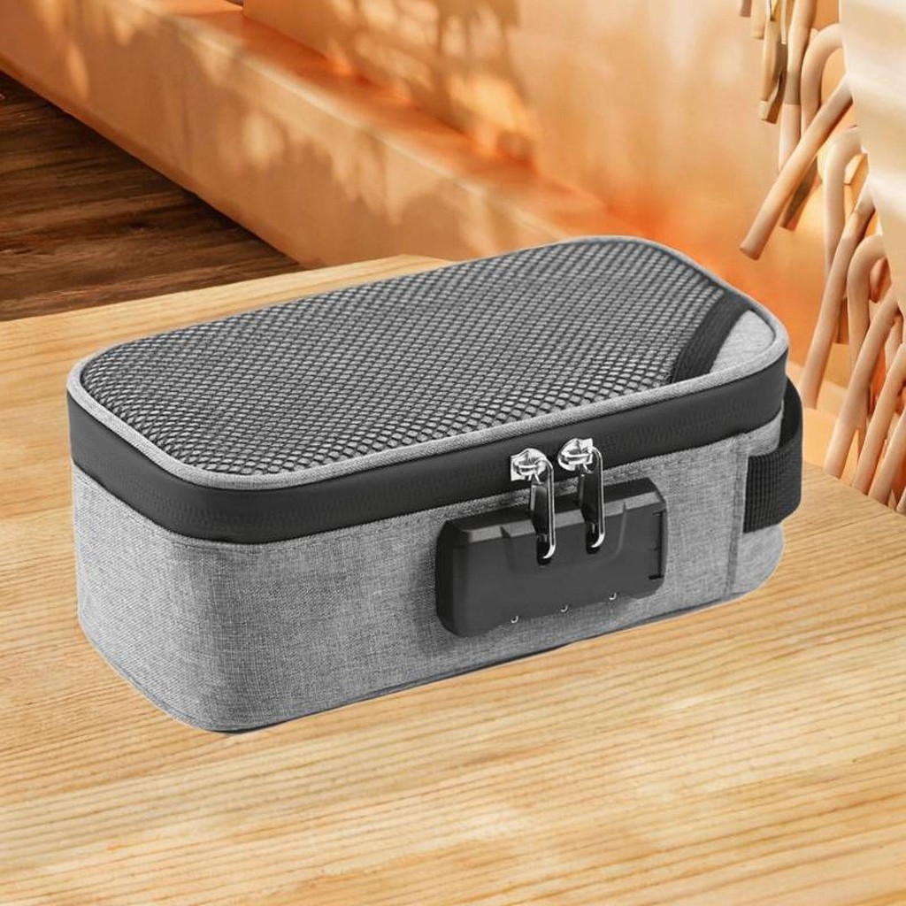 [Qklmdt] ภาชนะถุงกลิ่น Odor Premium Portable Storage
