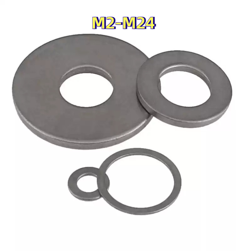 [XZM-LY-w]Flat Washer Stainless Screw /แหวนอีแปะ แหวนรอง น็อตสกรู สแตนเลส 316 M2M2.5M3M4M5M6M8M10M12M14M16M18M20M22M24