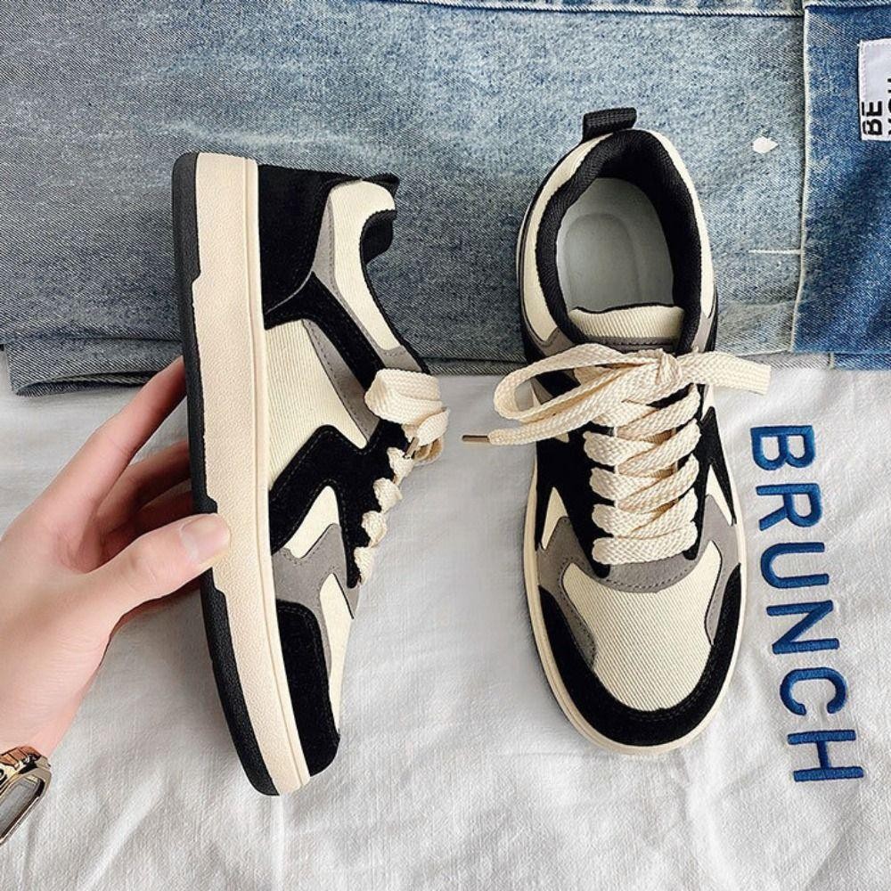 Bottleaccess รองเท้าผ้าใบผู้ชาย, ผ้าใบ All-match Lace-up รองเท้า, แฟชั่นนุ่มสบายรองเท้าลําลอง Man