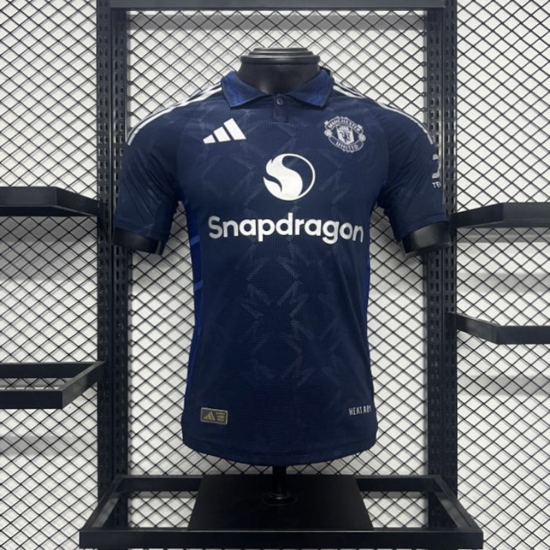 Player Version 2024/25 Manchester United Away shirt เสื้อฟุตบอล S-4XL เสื้อยืด,สามารถเพิ่มชื่อและหมายเลขของคุณได้