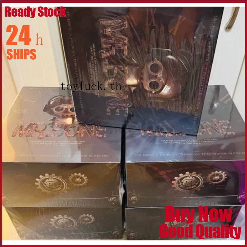 MR.bone v2 time traveler mini   v2Mini blind box trendy ornaments, video games, doll figurines, figu