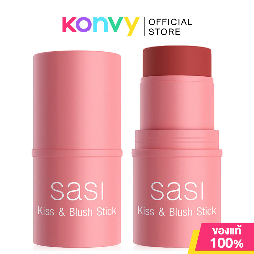 SASI Kiss & Blush Stick 4g ศศิ บลัชออนแท่งแบบครีม thumbnail 3