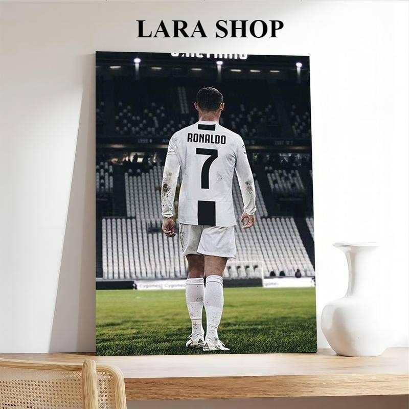 โปสเตอร์ Soccer Star Ronaldo พิมพ์ตกแต่งห้อง