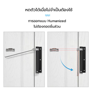 ที่ปิดประตูอัตโนมัติ โช๊คประตู บานพับ แรงที่ปรับได้