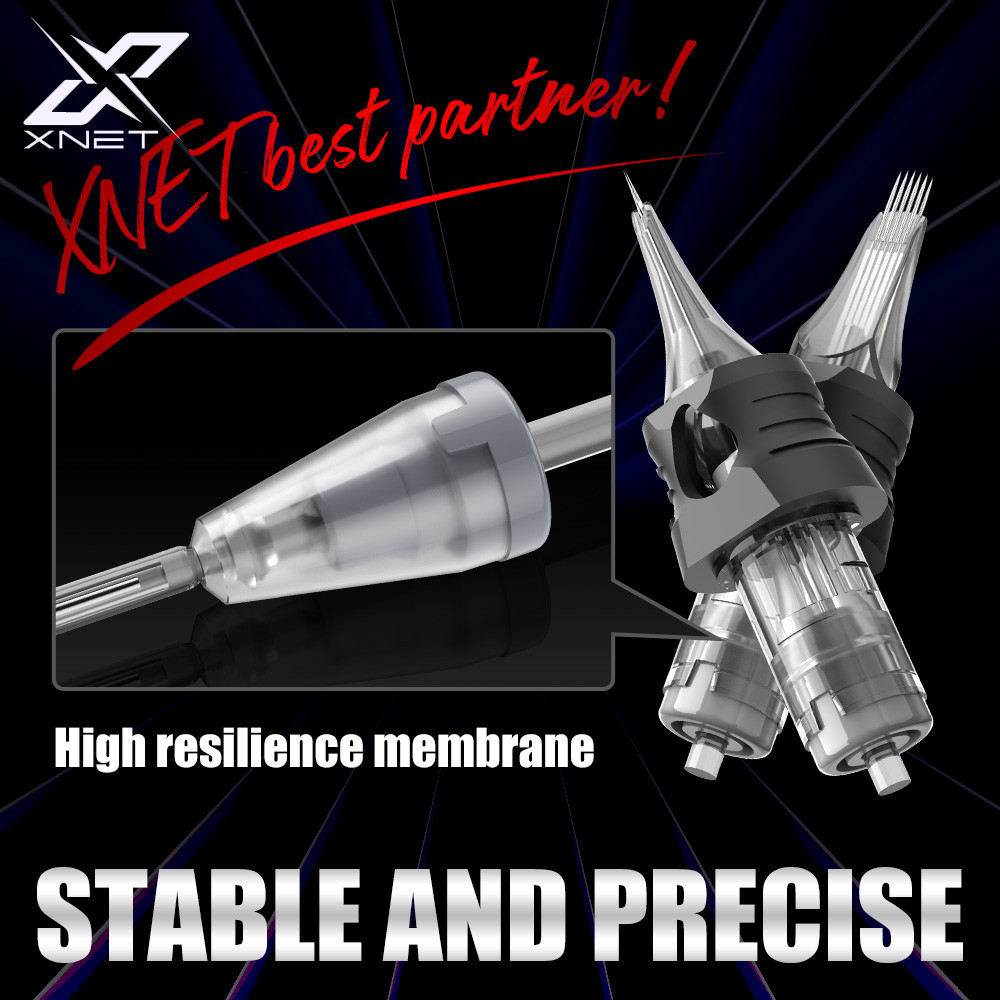 Xnet Aurora 20 ชิ้น รูปแบบเครื่องสัก เข็ม 0.25 RL RM คิ้ว High Pre COD