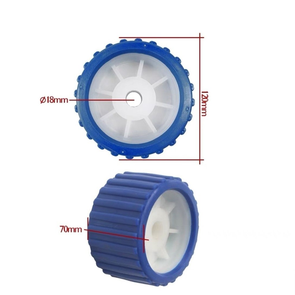 Speedboat Trailer Roller อุปกรณ์ทางทะเล Assault Boat Trailer Frame Roller รถจักรยานยนต์เรือ Trailer 