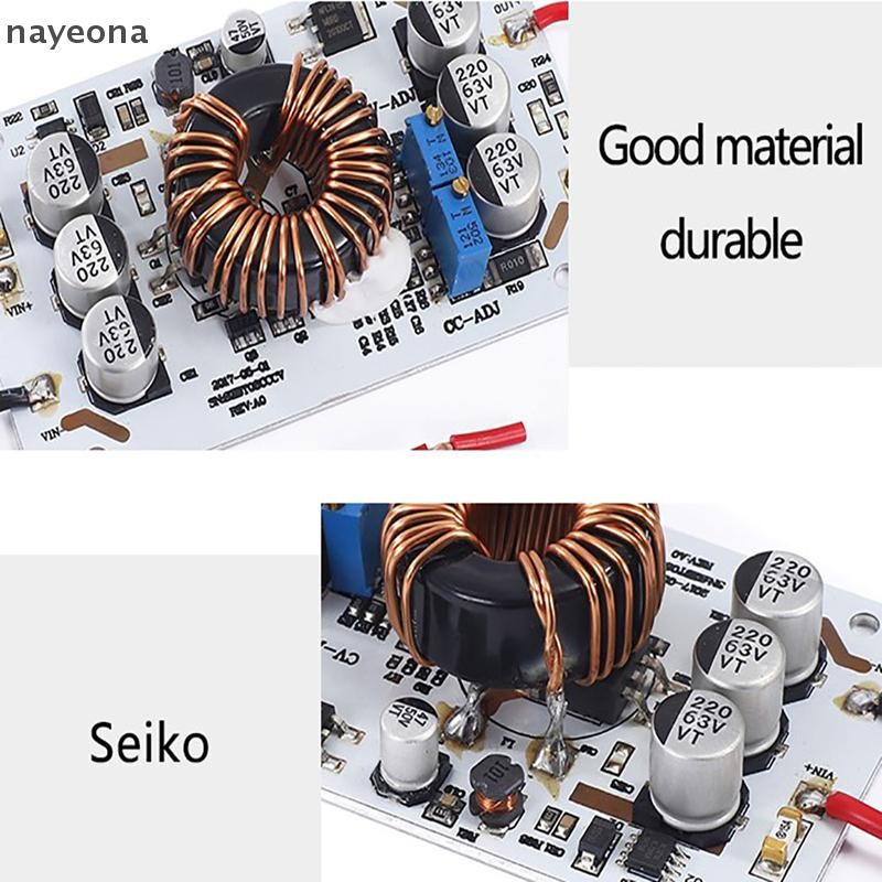 [NAY] Dc Step-up Boost Converter 600W 10A CC CV โมดูลจ่ายไฟ LED Driver EON