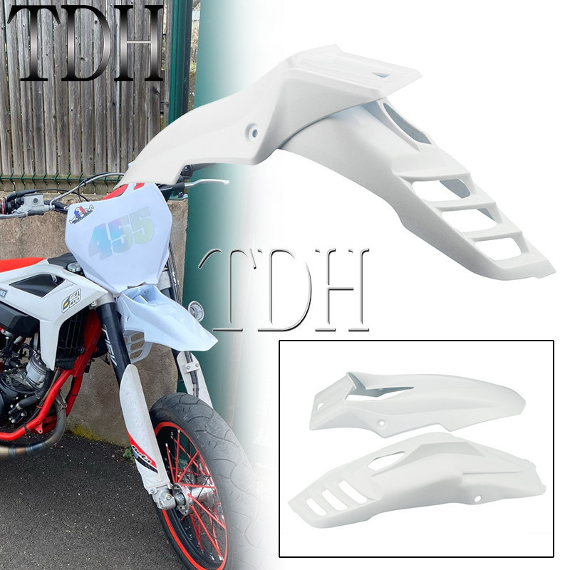 TH Universal Supermoto Motocross Dirt Bike Front Fender Mudguard For Honda Yamaha Suzuki Kawasaki DR