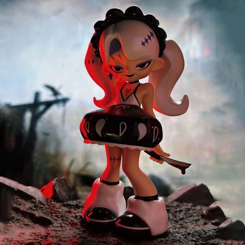 [ของแท้ 100%] Yandere Girls V1 Yandere School Series ตุ๊กตาไวนิลตุ๊กตา Action Figurines Mystery Box 